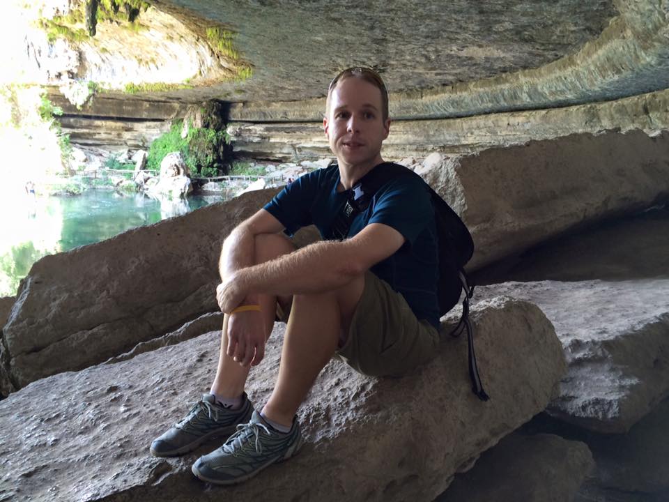 Relaxing at Hamilton Pool (2015)